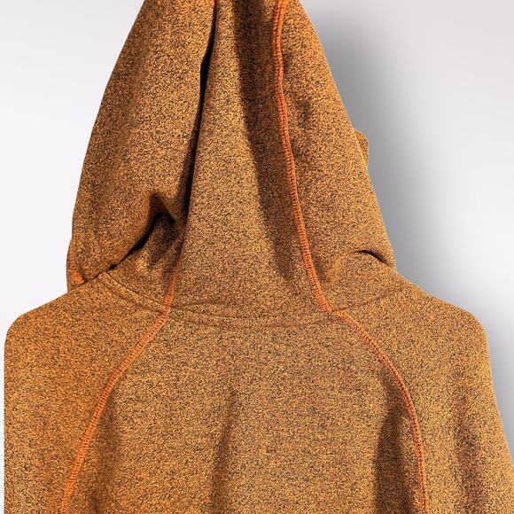 Nike Full Zip Hoodie‎ Red Tag Men's Size Small Marbled Activewear Soft Orange - Picture 5 of 8